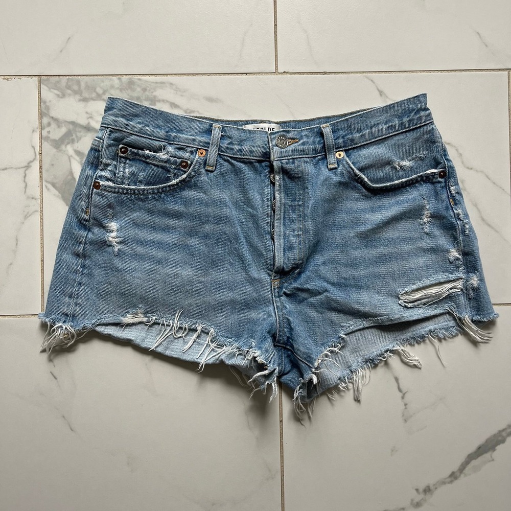 AGOLDE Parker denim jean short 29